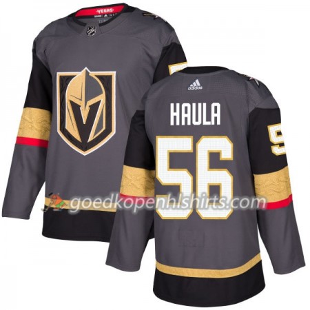 Vegas Golden Knights Erik Haula 56 Adidas 2017-2018 Grijs Authentic Shirt - Mannen
